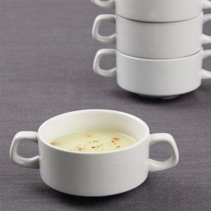 Bulk Buy Olympia Athena Stacking Soup Bowls (24 Pack)