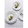 Olympia Whiteware Wide Rimmed Plates 165mm (12 Pack)