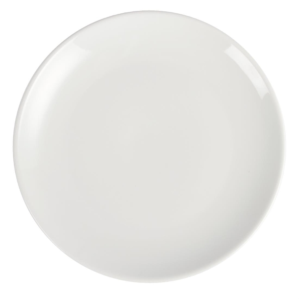Olympia Whiteware Coupe Plates 250mm (12 Pack) Olympia Whiteware Coupe Plates 250mm (12 Pack)