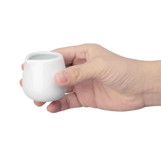 Olympia Whiteware Cream & Milk Jugs 43ml (12 Pack) Olympia Whiteware Cream & Milk Jugs 43ml (12 Pack)