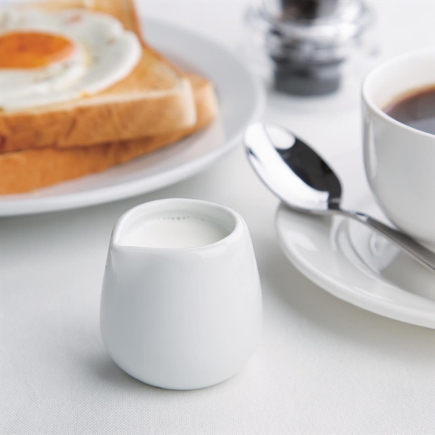 Olympia Whiteware Cream & Milk Jugs 43ml (12 Pack) Olympia Whiteware Cream & Milk Jugs 43ml (12 Pack)