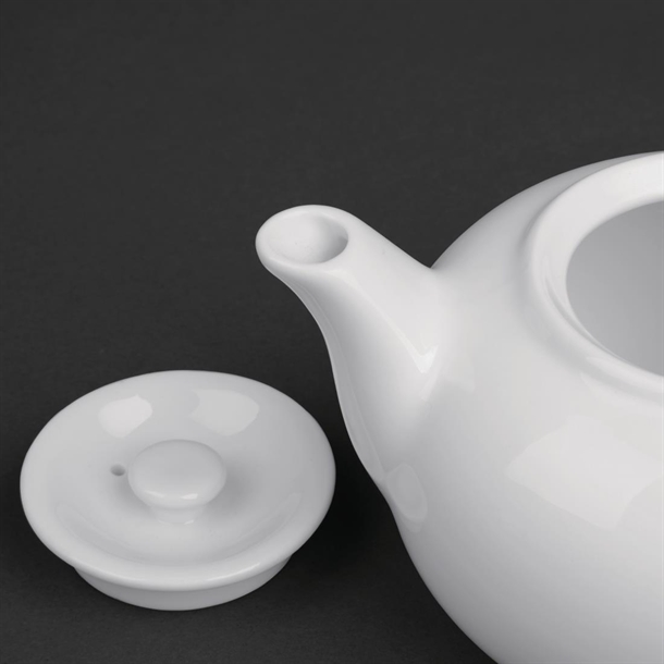 Olympia Whiteware Teapots 426ml (4 Pack) Olympia Whiteware Teapots 426ml (4 Pack)