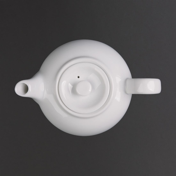 Olympia Whiteware Teapots 426ml (4 Pack) Olympia Whiteware Teapots 426ml (4 Pack)