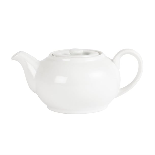 Olympia Whiteware Teapots 426ml (4 Pack) Olympia Whiteware Teapots 426ml (4 Pack)