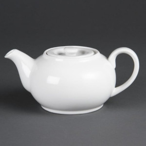 Olympia Whiteware Teapots 426ml (4 Pack)