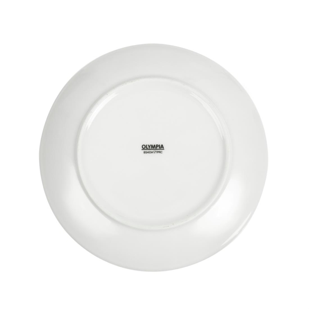 Olympia Whiteware Coupe Plates 200mm (12 Pack) Olympia Whiteware Coupe Plates 200mm (12 Pack)