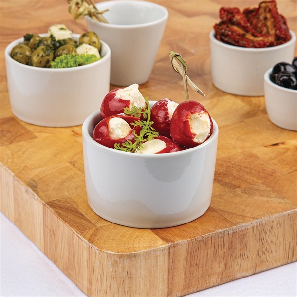 Olympia Whiteware Contemporary Ramekins 90mm (12 Pack) Olympia Whiteware Contemporary Ramekins 90mm (12 Pack)
