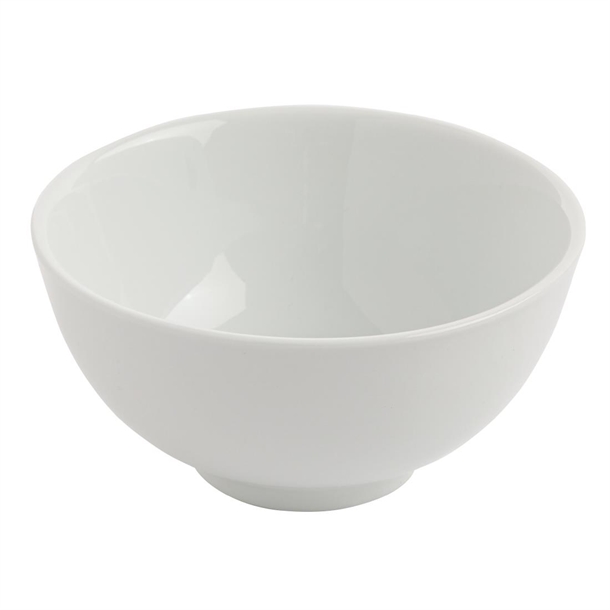 Olympia Whiteware Rice Bowls 130mm 390ml (12 Pack)