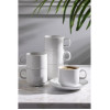 Olympia Whiteware Stacking Tea Cups 7oz 200ml (12 Pack) Olympia Whiteware Stacking Tea Cups 7oz 200ml (12 Pack)