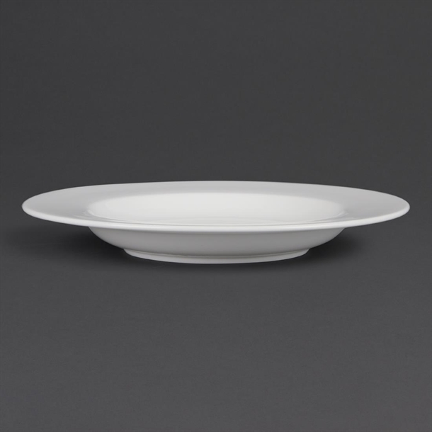 Olympia Whiteware Pasta Plates 310mm (4 Pack)