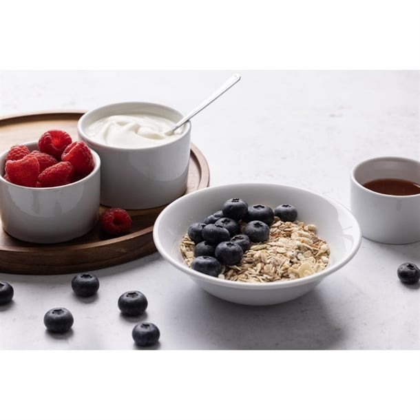 Olympia Whiteware Oatmeal Bowls 150mm 300ml (12 Pack) Olympia Whiteware Oatmeal Bowls 150mm 300ml (12 Pack)