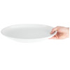 Olympia Whiteware French Deep Oval Plates 365mm (2 Pack) Olympia Whiteware French Deep Oval Plates 365mm (2 Pack)