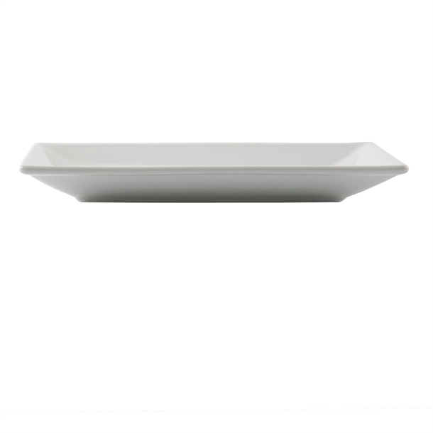Olympia Whiteware Serving Rectangular Platters 250x 150mm (4 Pack) Olympia Whiteware Serving Rectangular Platters 250x 150mm (4 Pack)