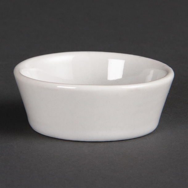 Olympia Whiteware Sloping Edge Bowls 50mm (12 Pack) Olympia Whiteware Sloping Edge Bowls 50mm (12 Pack)