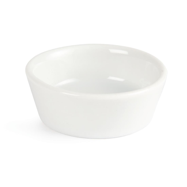Olympia Whiteware Sloping Edge Bowls 50mm (12 Pack) Olympia Whiteware Sloping Edge Bowls 50mm (12 Pack)