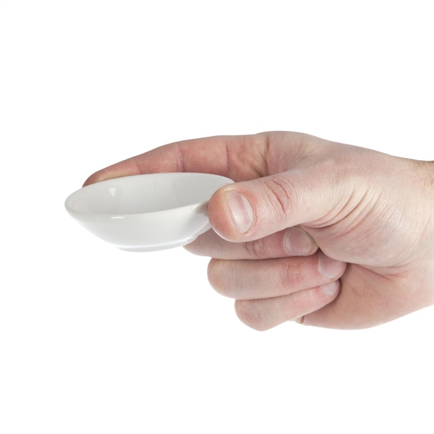 Olympia Whiteware Soy Dishes 70mm (12 Pack) Olympia Whiteware Soy Dishes 70mm (12 Pack)