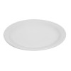 Olympia Whiteware Narrow Rimmed Plates 200mm (12 Pack)