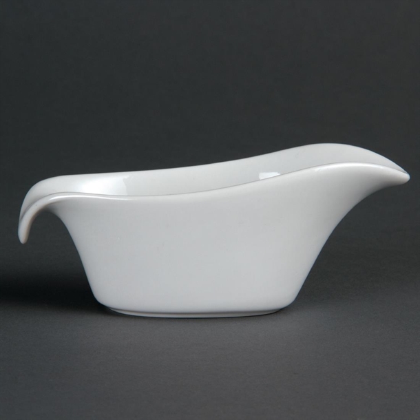Olympia Whiteware Gravy Boats 85ml 3oz (6 Pack) Olympia Whiteware Gravy Boats 85ml 3oz (6 Pack)