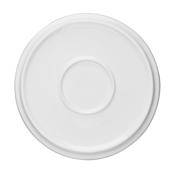 Olympia Whiteware Flat Round Plates 150mm (6 Pack) Olympia Whiteware Flat Round Plates 150mm (6 Pack)