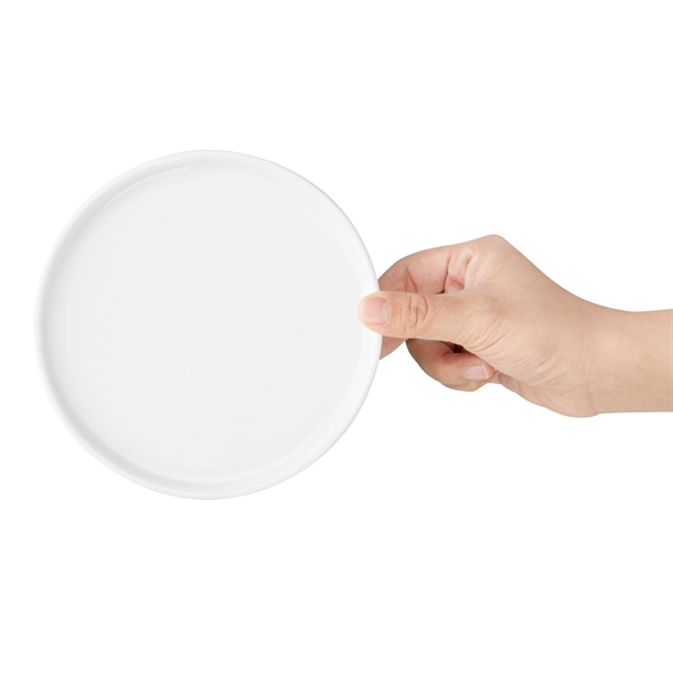 Olympia Whiteware Flat Round Plates 150mm (6 Pack) Olympia Whiteware Flat Round Plates 150mm (6 Pack)