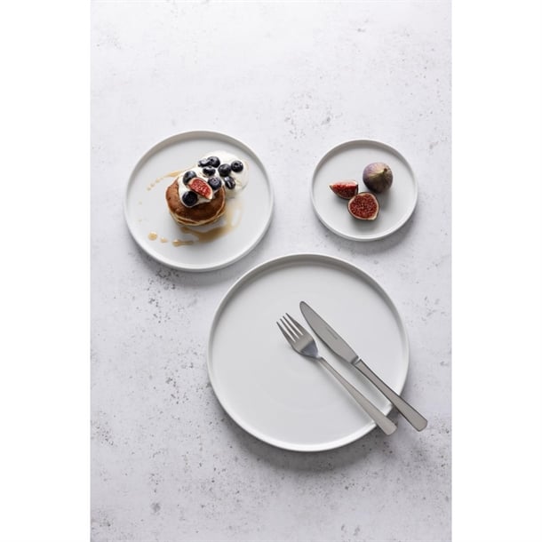 Olympia Whiteware Flat Round Plate 268mm (4 Pack) Olympia Whiteware Flat Round Plate 268mm (4 Pack)