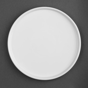 Olympia Whiteware Flat Round Plate 268mm (4 Pack)