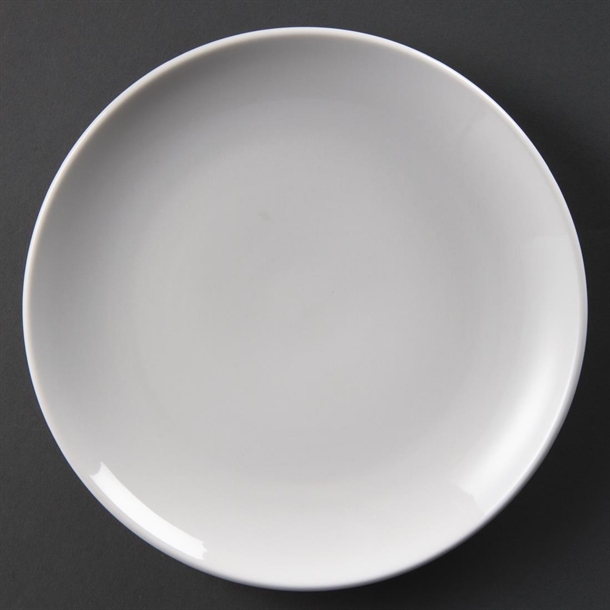 Olympia Whiteware Coupe Plates 230mm (12 Pack) Olympia Whiteware Coupe Plates 230mm (12 Pack)