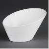 Olympia Whiteware Oval Sloping Bowls 154x 133mm 335ml (4 Pack) Olympia Whiteware Oval Sloping Bowls 154x 133mm 335ml (4 Pack)