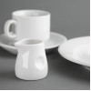 Olympia Whiteware Dimpled Milk Jugs 70ml (6 Pack)