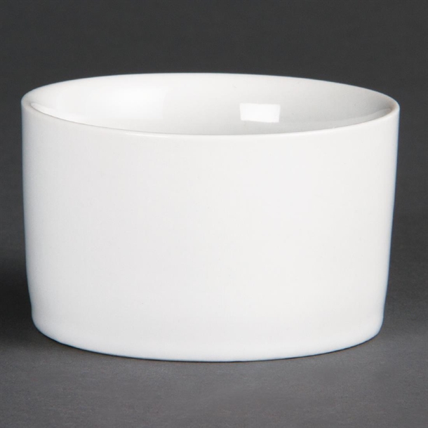 Olympia Whiteware Contemporary Ramekins 80mm (12 Pack)