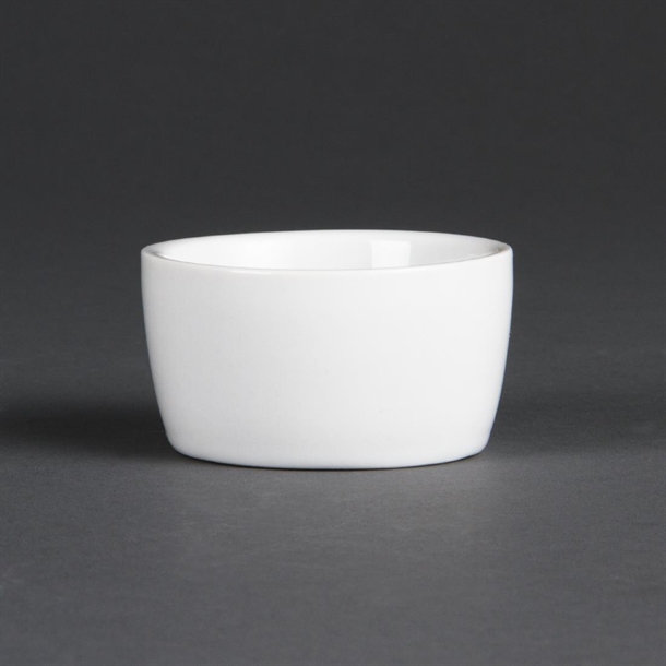 Olympia Whiteware Butter Dish 62.5mm (12 Pack)