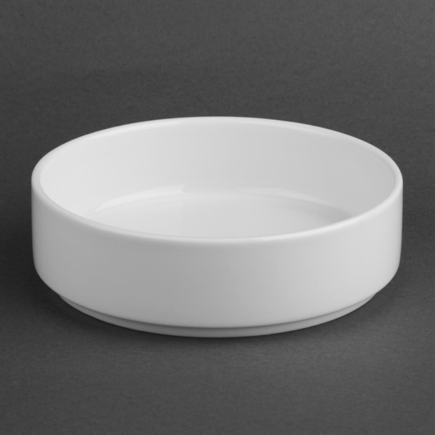 Olympia Whiteware Flat Walled Bowl - 152mm (6 Pack) Olympia Whiteware Flat Walled Bowl - 152mm (6 Pack)