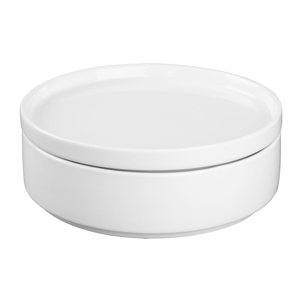 Olympia Whiteware Flat Walled Bowl - 152mm (6 Pack) Olympia Whiteware Flat Walled Bowl - 152mm (6 Pack)