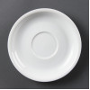 Olympia Whiteware Cappuccino Saucers 160mm (12 Pack) Olympia Whiteware Cappuccino Saucers 160mm (12 Pack)