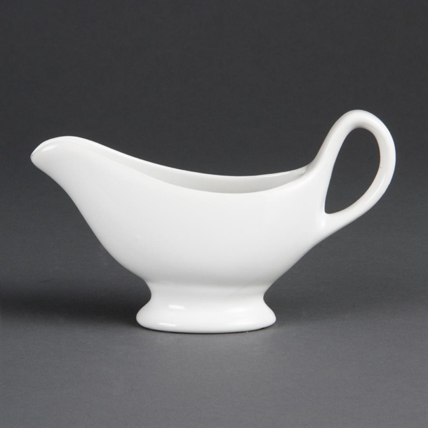 Olympia Whiteware Gravy Boats 215ml Olympia Whiteware Gravy Boats 215ml