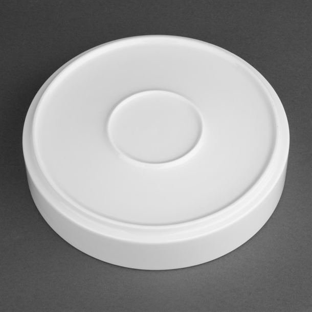 Olympia Whiteware Flat Walled Bowl - 215mm (4 Pack) Olympia Whiteware Flat Walled Bowl - 215mm (4 Pack)