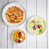 Olympia Whiteware Flat Walled Bowl - 215mm (4 Pack) Olympia Whiteware Flat Walled Bowl - 215mm (4 Pack)