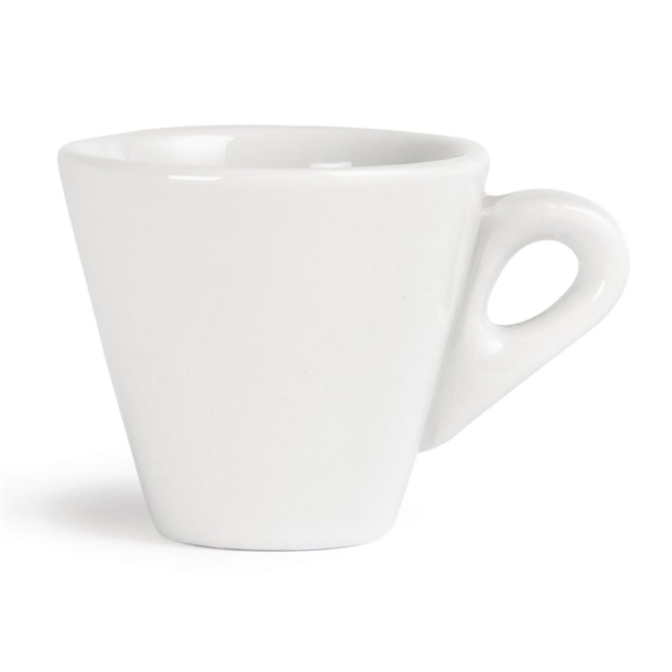 Olympia Whiteware Conical Espresso Cups 60ml (12 Pack) Olympia Whiteware Conical Espresso Cups 60ml (12 Pack)
