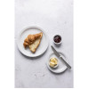 Olympia Whiteware Narrow Rimmed Plates 230mm (12 Pack)