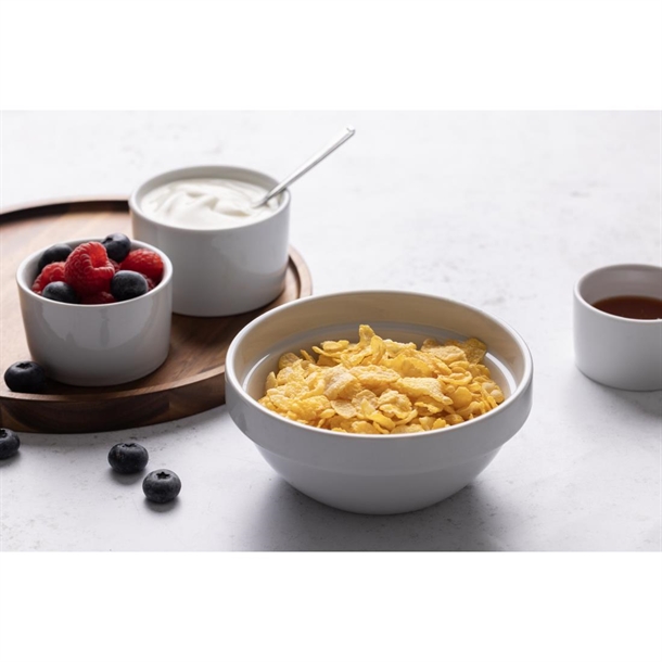 Olympia Whiteware Cereal Bowls 145mm (12 Pack) Olympia Whiteware Cereal Bowls 145mm (12 Pack)