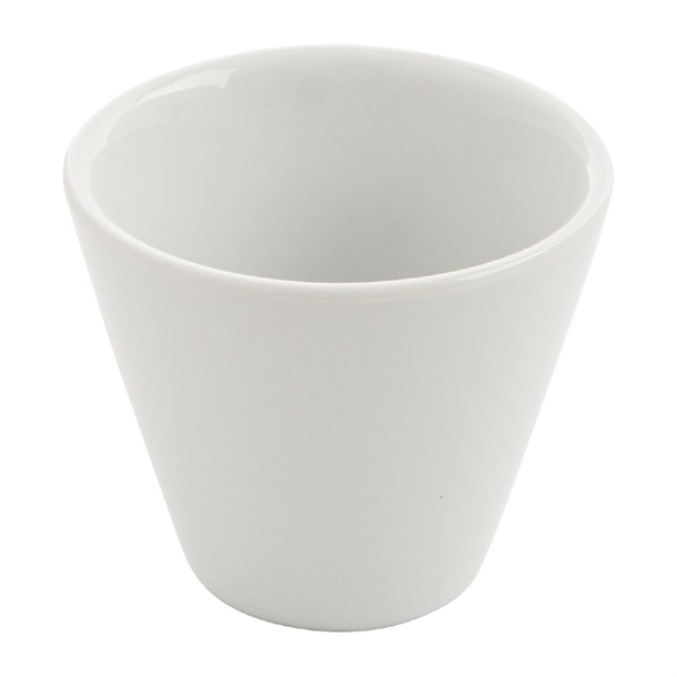 Olympia Whiteware Conical Ramekin White 70mm (12 Pack) Olympia Whiteware Conical Ramekin White 70mm (12 Pack)