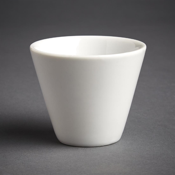 Olympia Whiteware Conical Ramekin White 70mm (12 Pack) Olympia Whiteware Conical Ramekin White 70mm (12 Pack)