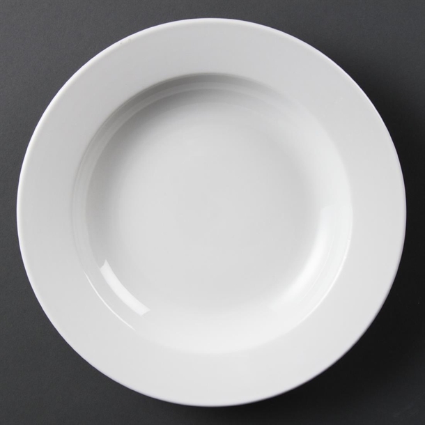 Olympia Whiteware Deep Plates 270mm 430ml (6 Pack) Olympia Whiteware Deep Plates 270mm 430ml (6 Pack)