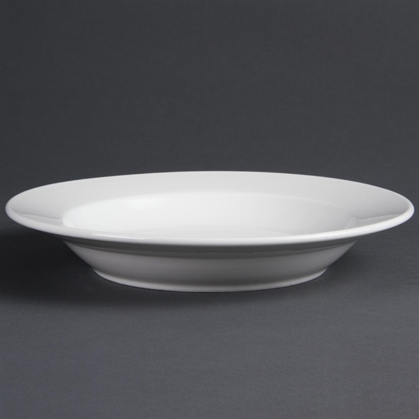 Olympia Whiteware Deep Plates 270mm 430ml (6 Pack) Olympia Whiteware Deep Plates 270mm 430ml (6 Pack)