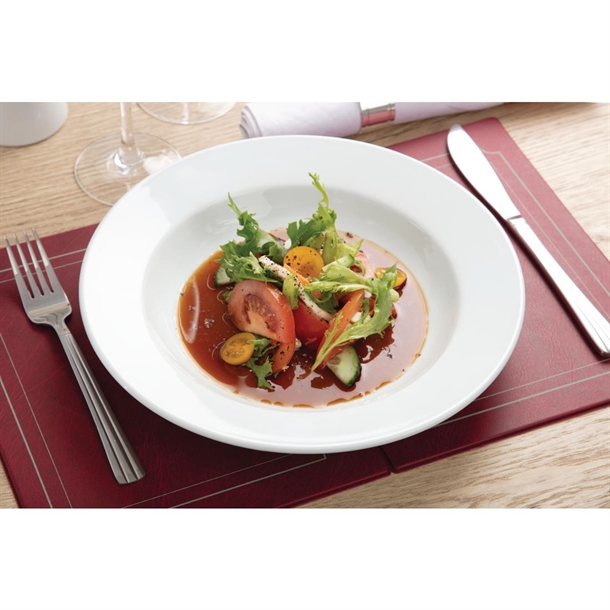 Olympia Whiteware Deep Plates 270mm 430ml (6 Pack) Olympia Whiteware Deep Plates 270mm 430ml (6 Pack)