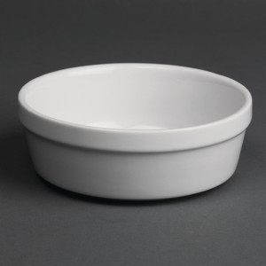 Olympia Whiteware Round Pie Dishes 119mm (Pack of 6)
