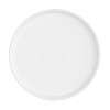Olympia Whiteware Flat Round Plates 210mm (6 Pack)