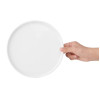 Olympia Whiteware Flat Round Plates 210mm (6 Pack)