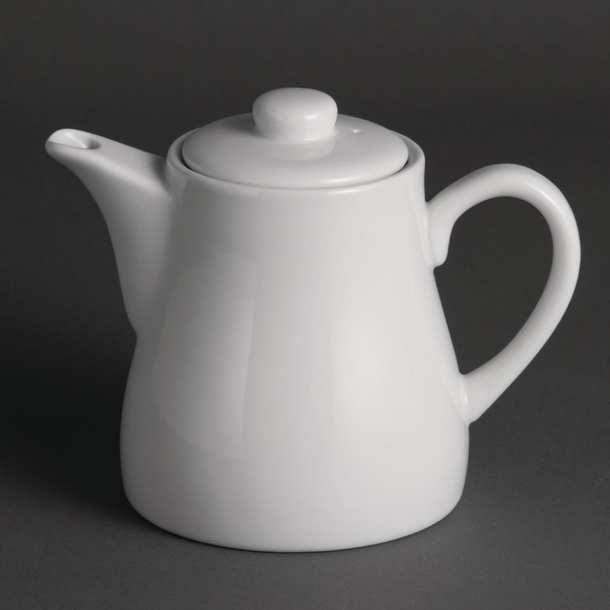 Olympia Whiteware Teapots 483ml (4 Pack) Olympia Whiteware Teapots 483ml (4 Pack)