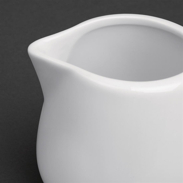 Olympia Whiteware Cream & Milk Jugs 230ml (12 Pack)